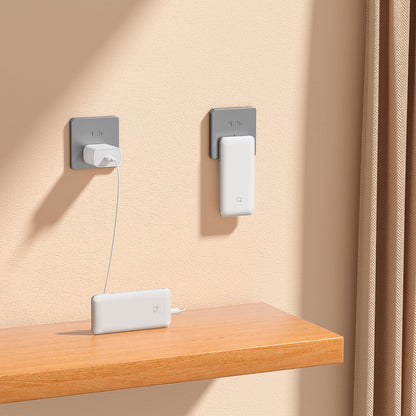 10000mAh Portable Charger with AC Plug & Cables