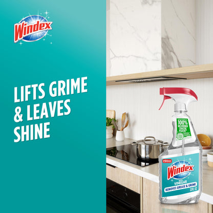 Windex Vinegar Glass Cleaner Spray, 23 Fl Oz