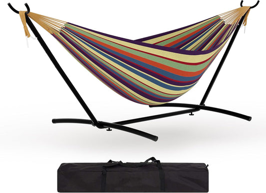2-Person Portable Hammock with Steel Frame