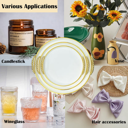 Round Decorative Serving Trays Set of 3