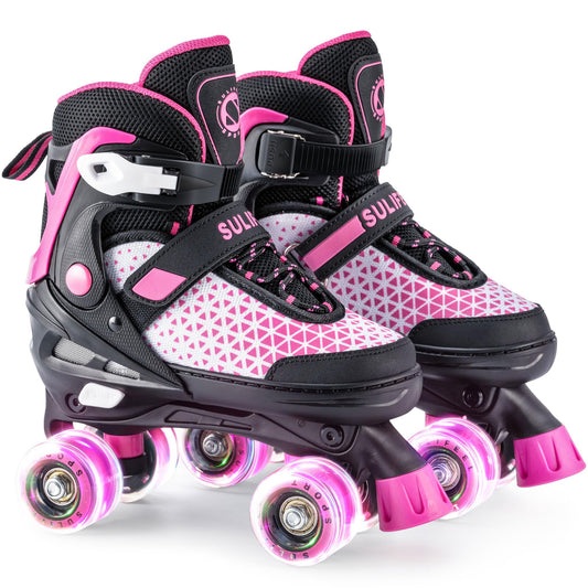 Adjustable Quad Roller Skates for Kids