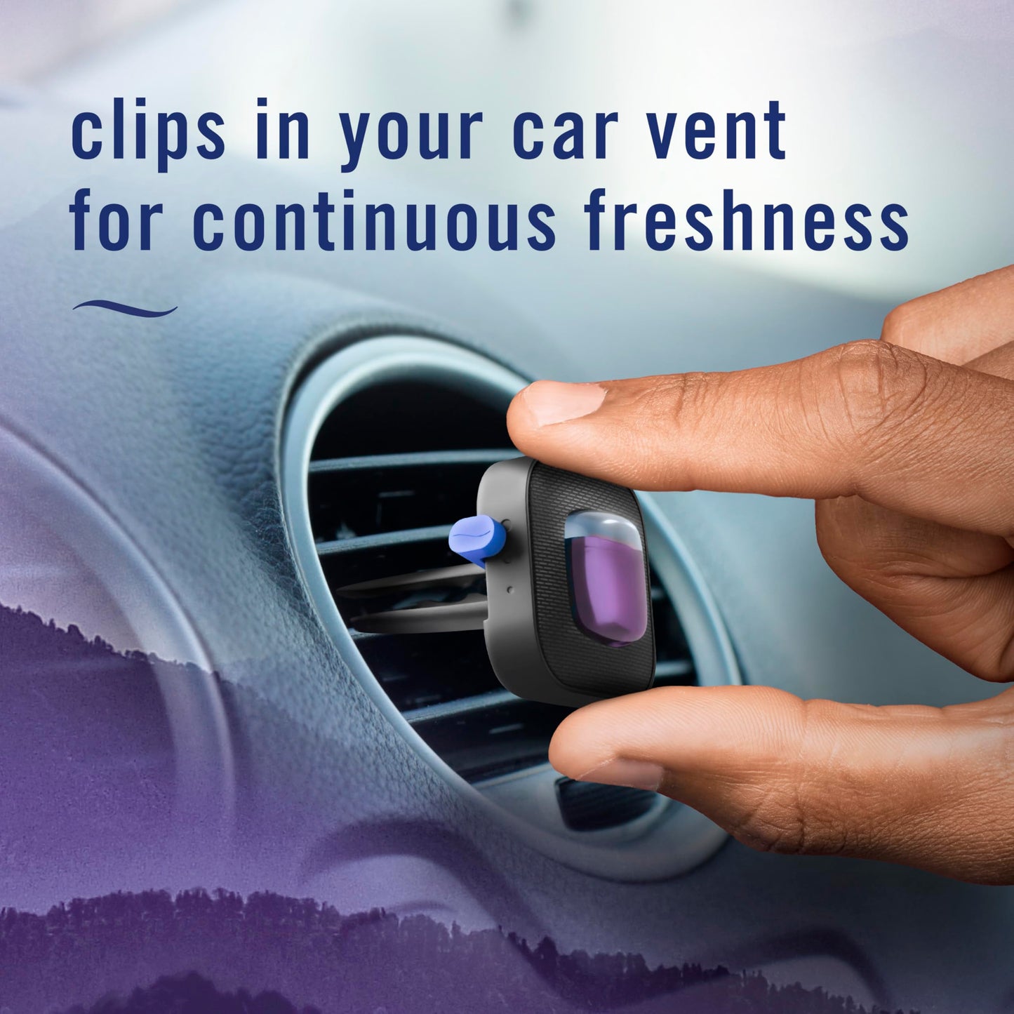 Febreze Car Mountain Scent Air Freshener Vent Clip