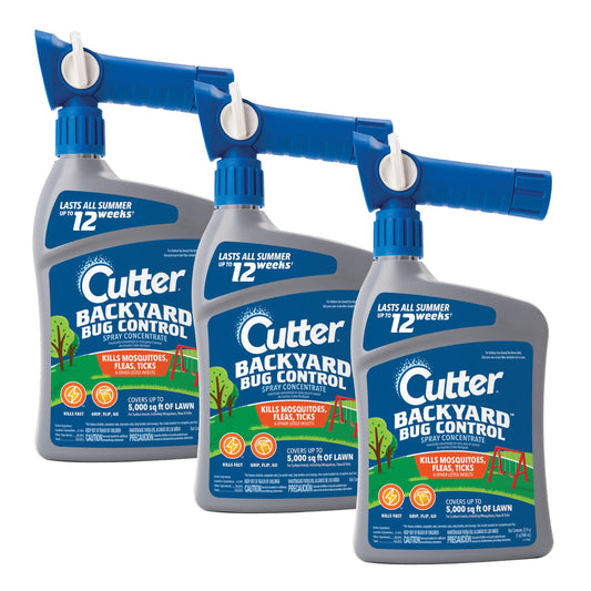 Cutter 3 Pack Bug Control Spray Concentrate