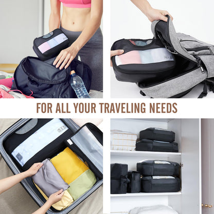 Veken 8-Piece Packing Cubes Set for Travel