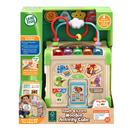 LeapFrog Wooden Activity Cube for Kids