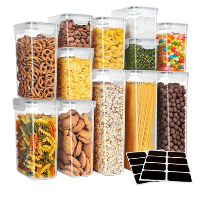 MR.SIGA 16-Pack Airtight Food Storage Containers