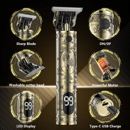 Cordless Hair Clippers for Men by Solati