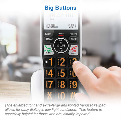 AT&T Cordless Phone with Answering Machine & Call Blocking