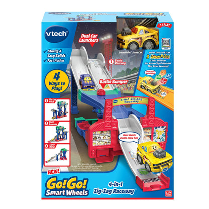 VTech 4-in-1 Zig-Zag Raceway Playset