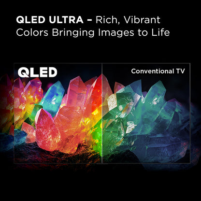 TCL 55-Inch 4K QLED Smart TV with Google TV