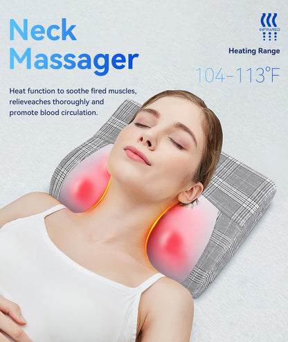 Papillon Shiatsu Neck and Back Massager with Heat