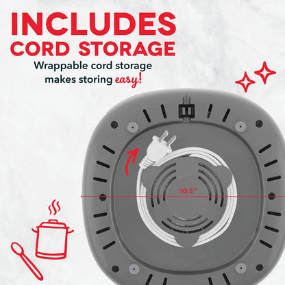 Electric Cooktop with Infrared Heating by DASH