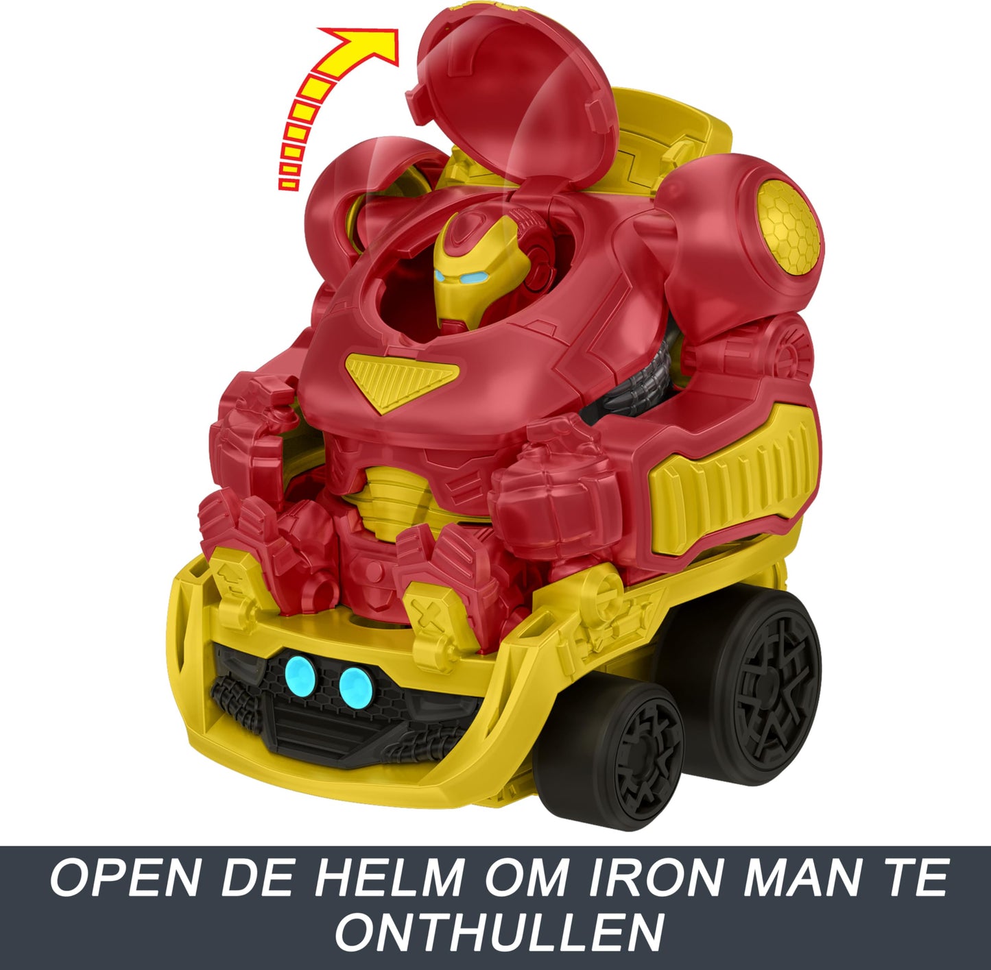 Hot Wheels Hulkbuster Hauler with 10 Vehicle Capacity