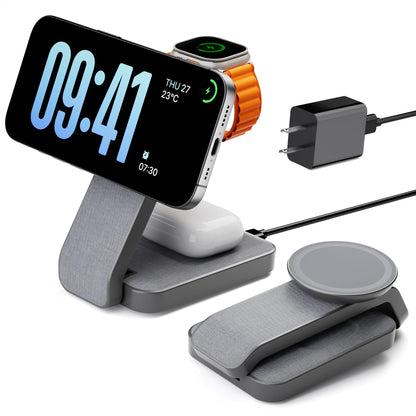 3-in-1 Wireless Charging Station for MagSafe
