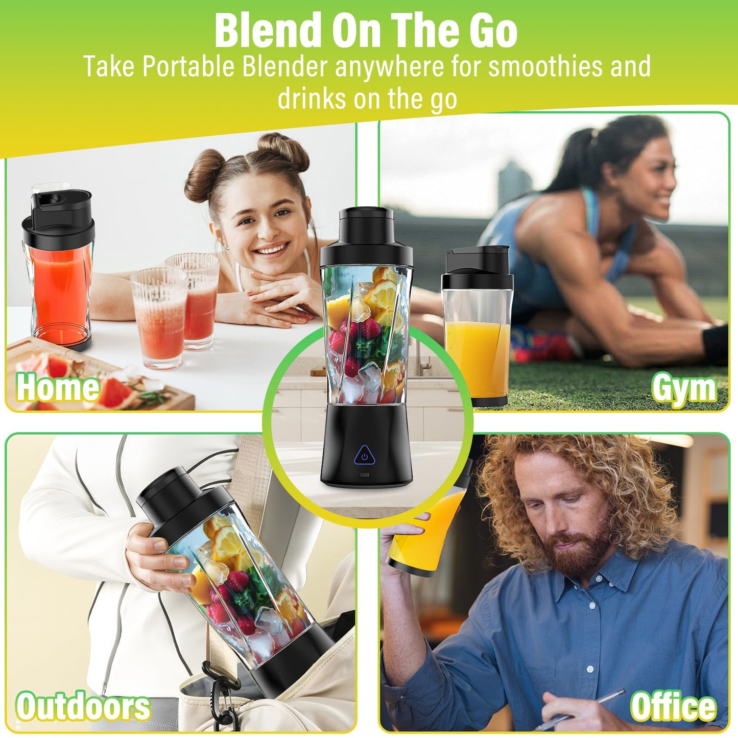Portable USB Blender for Shakes and Smoothies