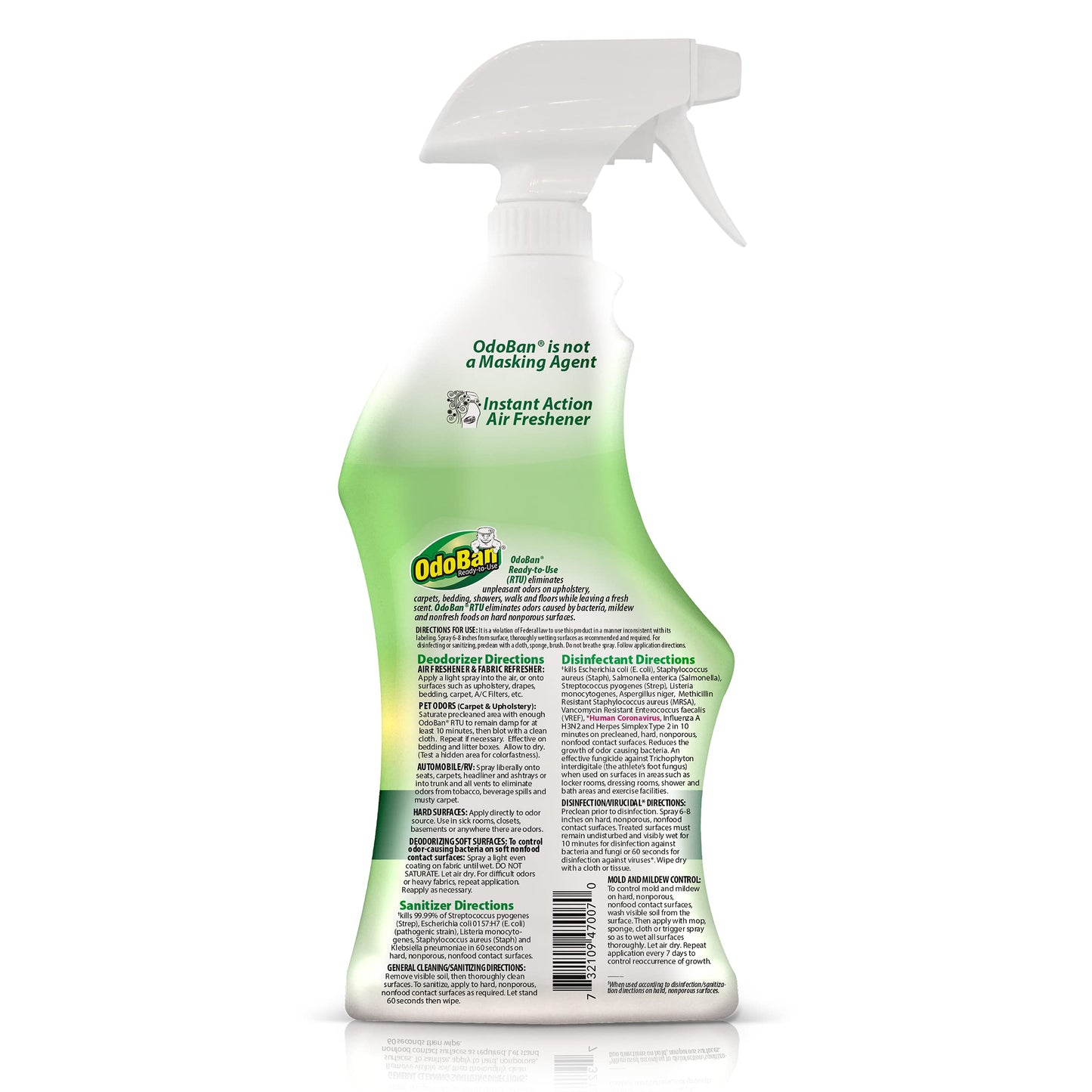 OdoBan Disinfectant Spray, Eucalyptus Scent, 32oz