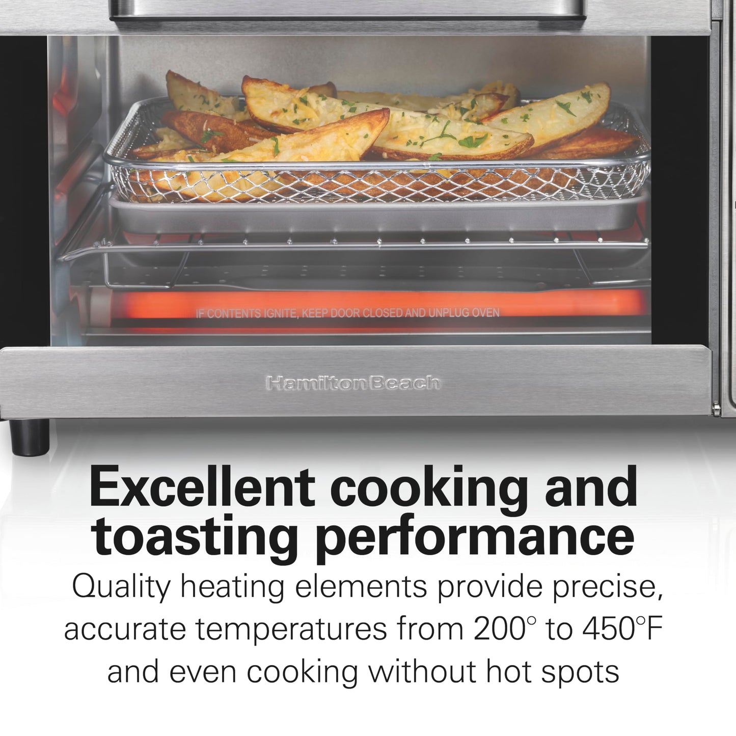 Hamilton Beach Air Fryer Toaster Oven Combo
