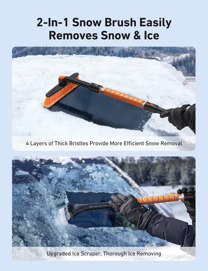 AstroAI 39.37" Ice Scraper and Snow Brush