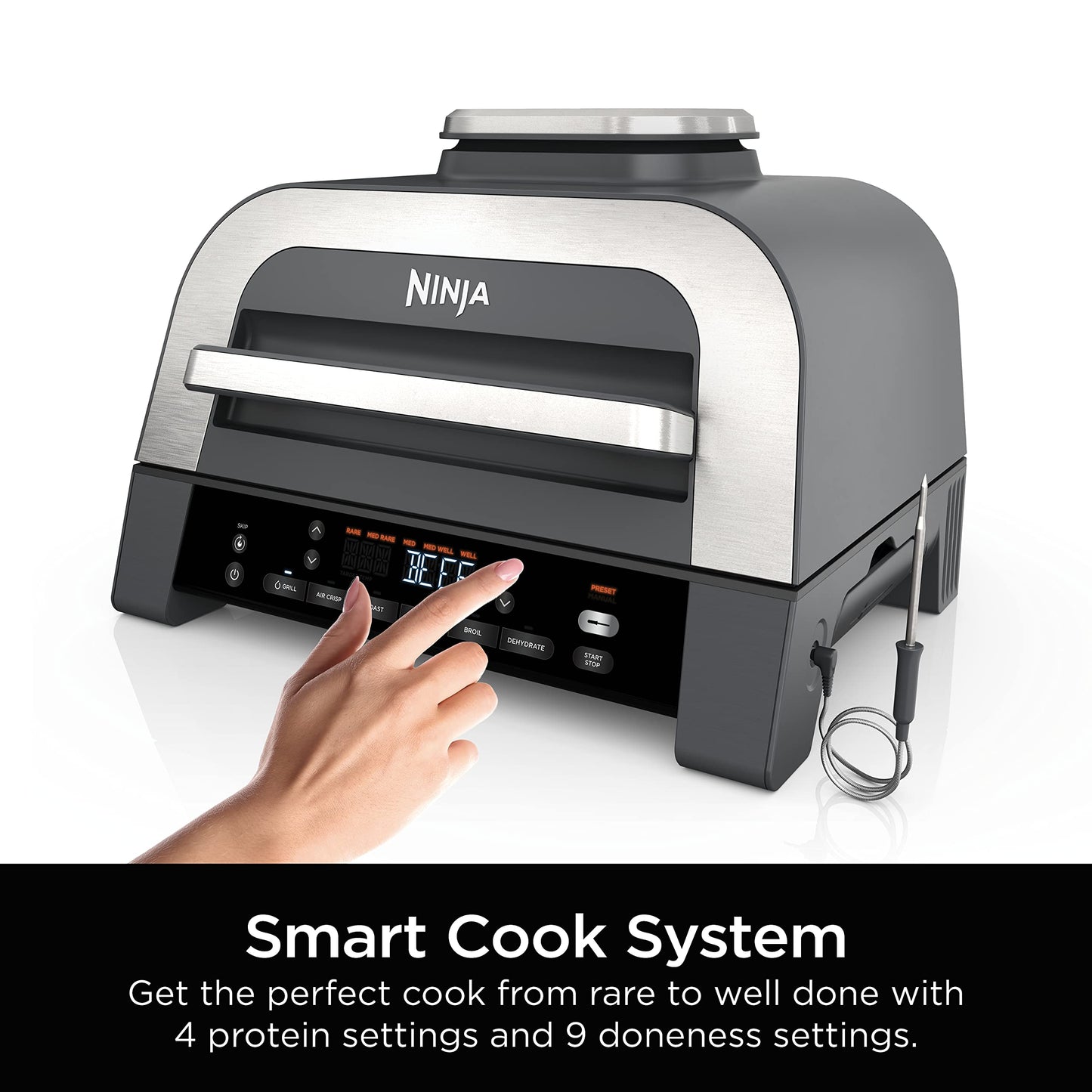Ninja Smart XL 6-in-1 Indoor Grill & Air Fryer