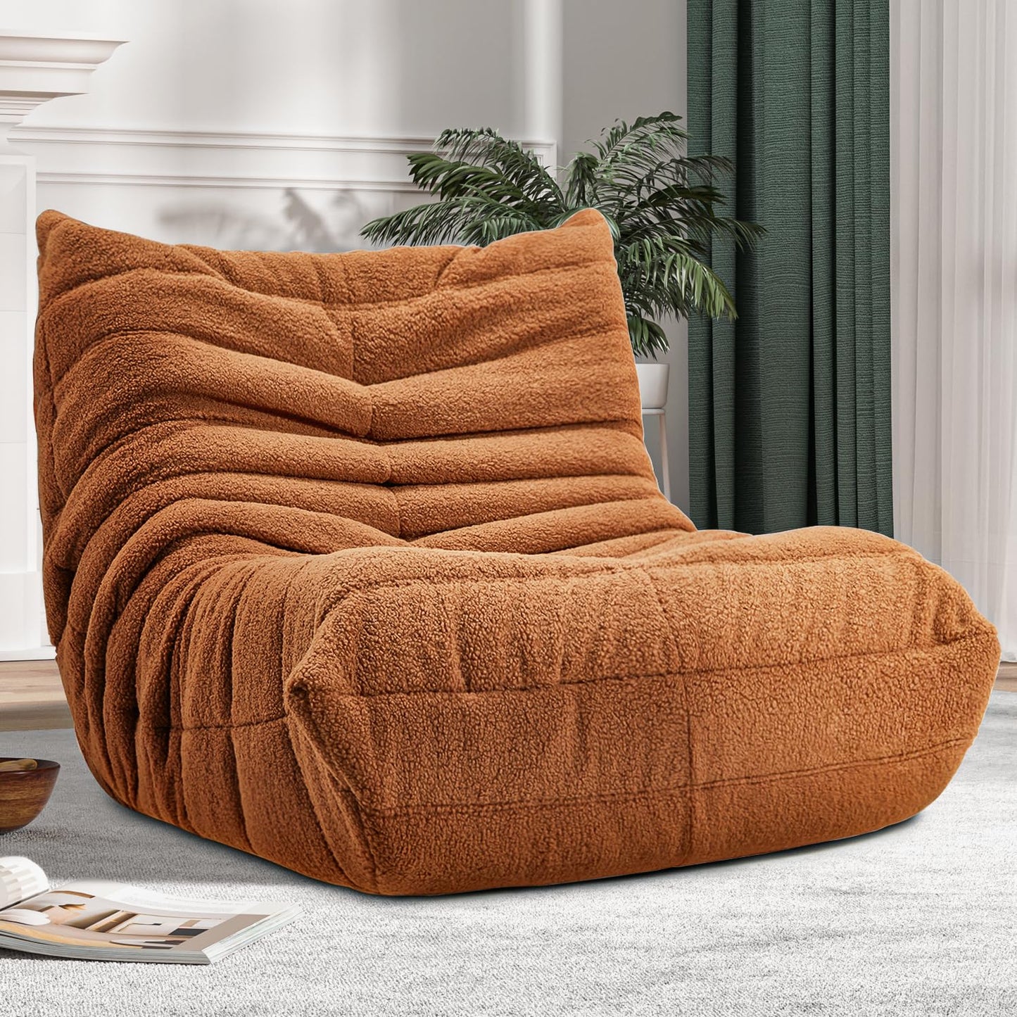 Bean Bag Chair with Memory Foam for Adults