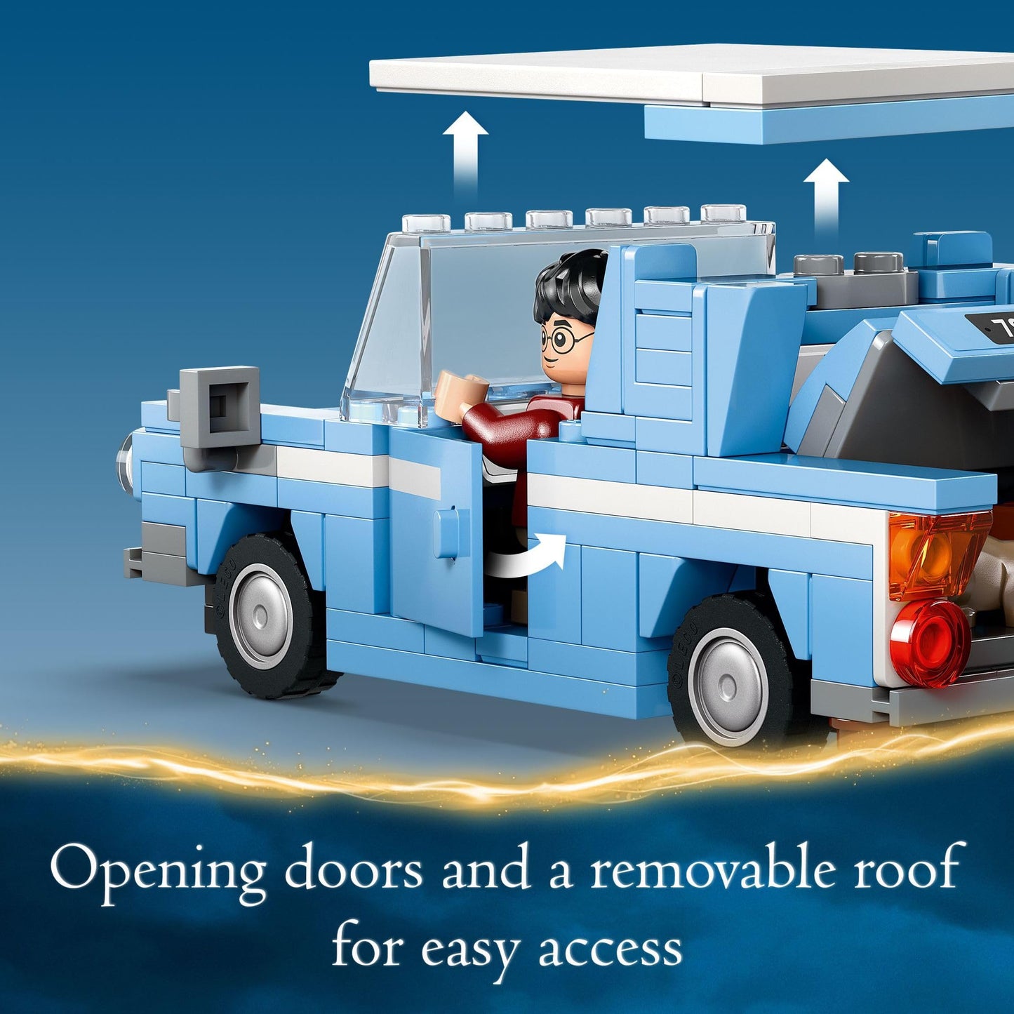 LEGO Harry Potter Flying Ford Anglia Toy Set