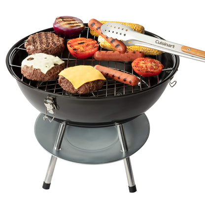 Cuisinart Portable Charcoal Grill, 16-Inch Black