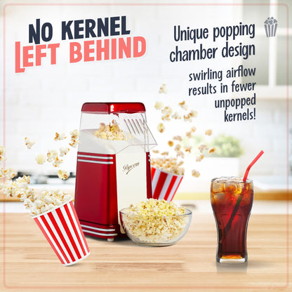 8-Cup Nostalgia Electric Popcorn Maker
