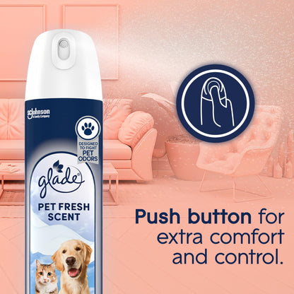 Glade Pet Fresh Air Freshener Spray, 8 Oz