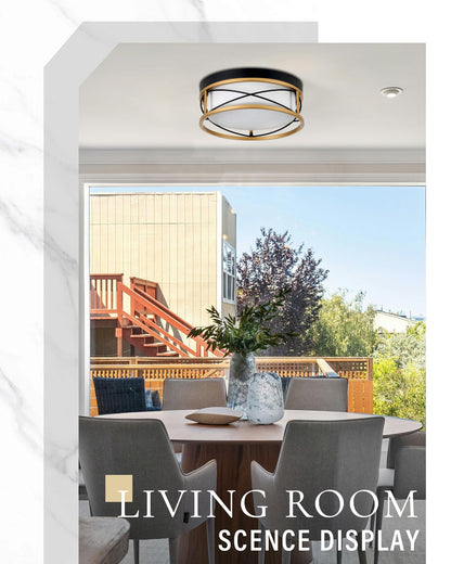 Flush Mount LED Ceiling Light by HANASS