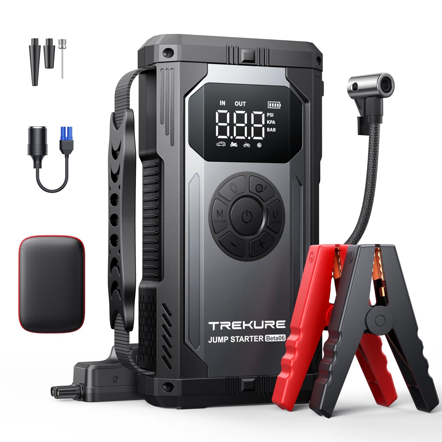 TREKURE 8-in-1 Jump Starter and Air Compressor
