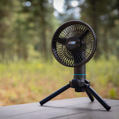 Coleman Rechargeable Camping Gear: Shower, Vacuum, Fan