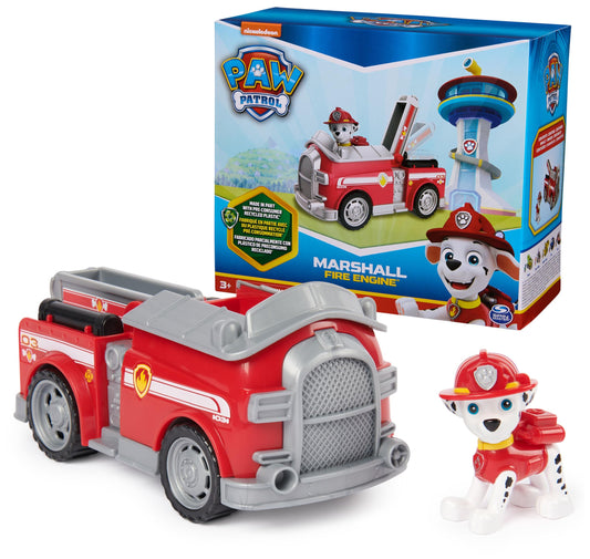 Paw Patrol Marshall Firetruck Toy with Action Figure