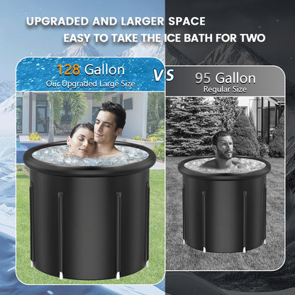Cold Plunge Tub for Recovery by Lucklights