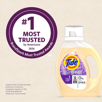Tide Purclean Liquid Laundry Detergent, 48 Loads