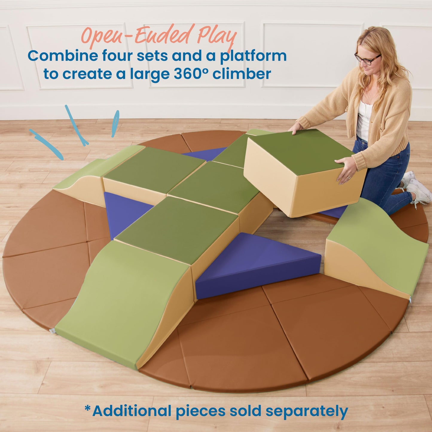 ECR4Kids 4-Piece Adventurer's Summit Slide Set