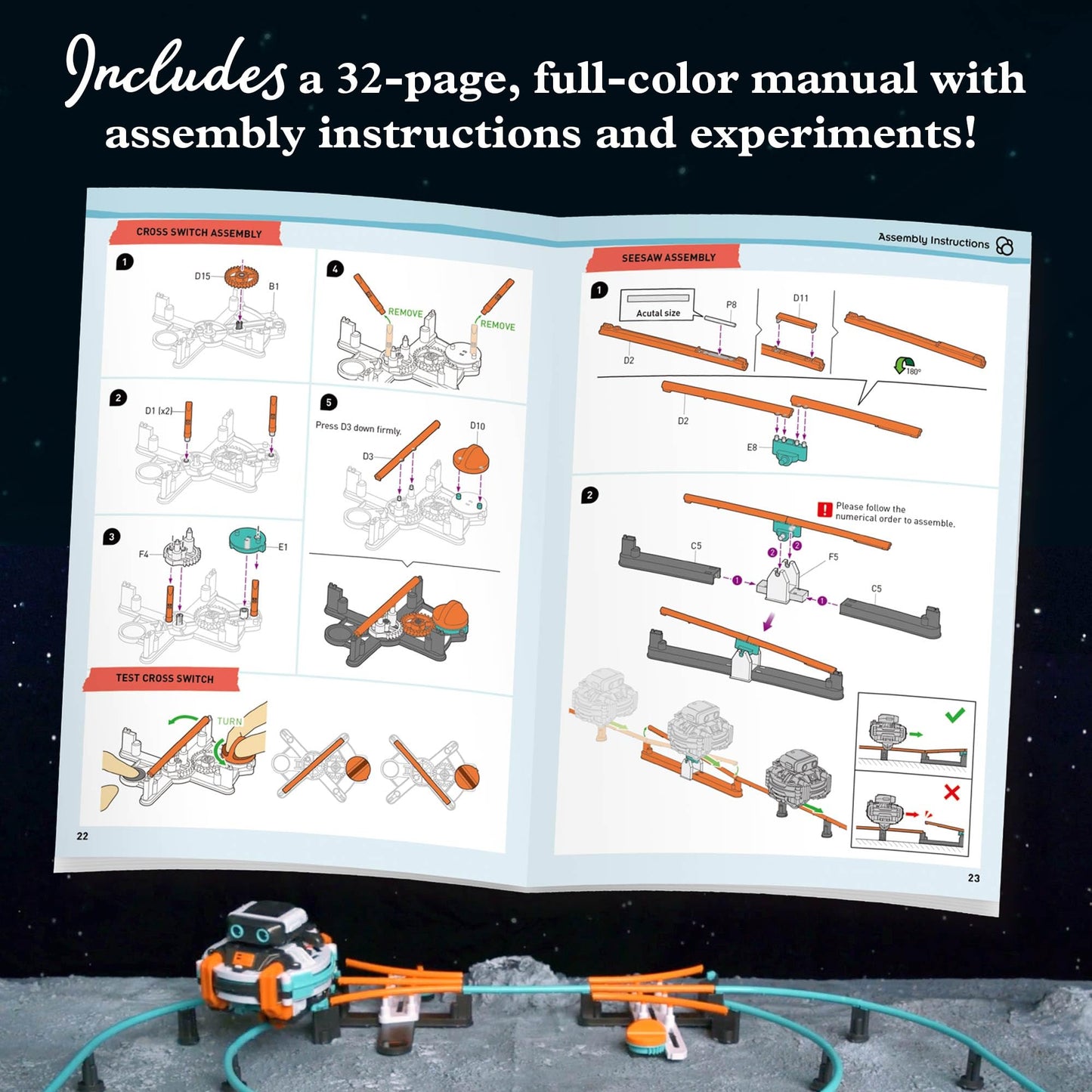 Thames & Kosmos RoboRails Robot Monorail Kit