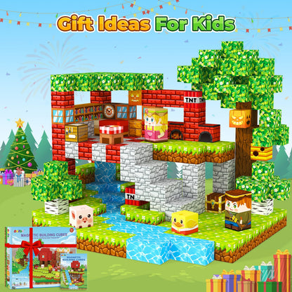 Magnetic Building Blocks for Kids Age 3-12