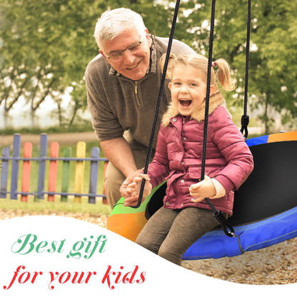 PACEARTH 40" Saucer Tree Swing for Kids