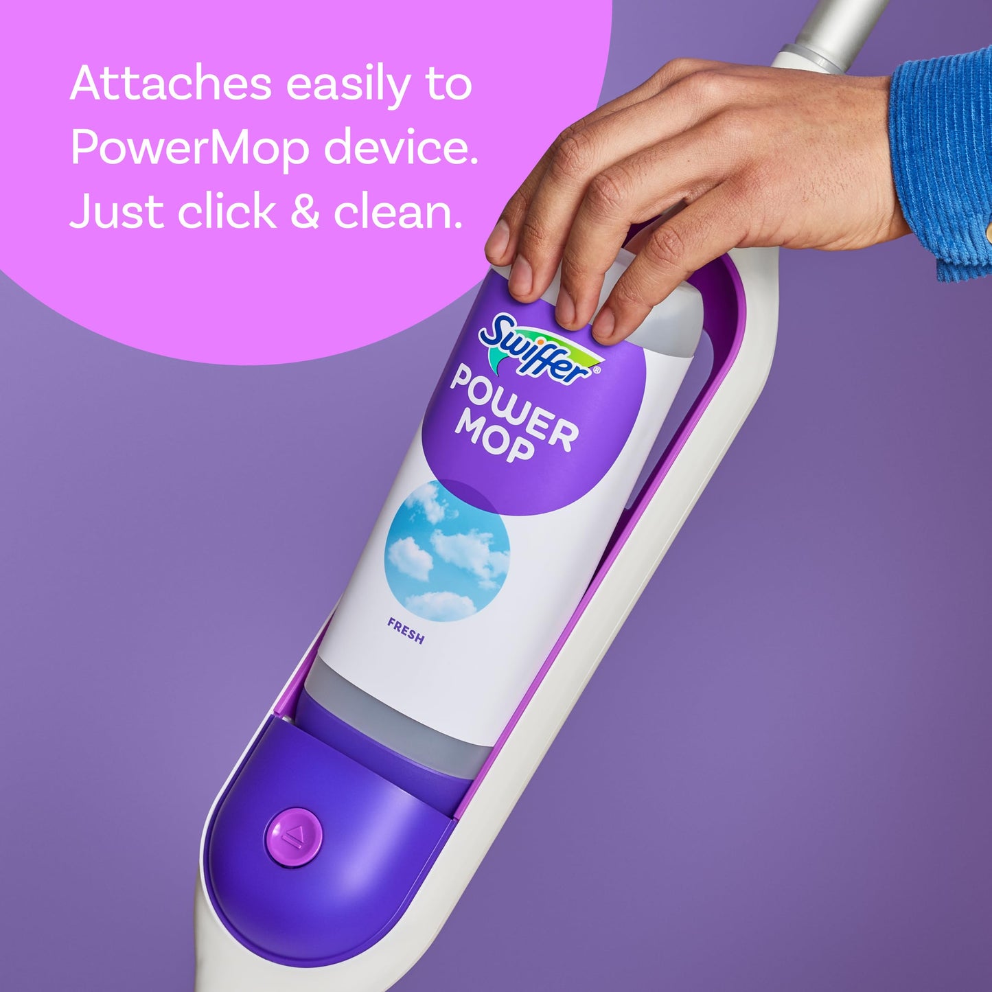 2 Pack Swiffer PowerMop Floor Cleaning Solution