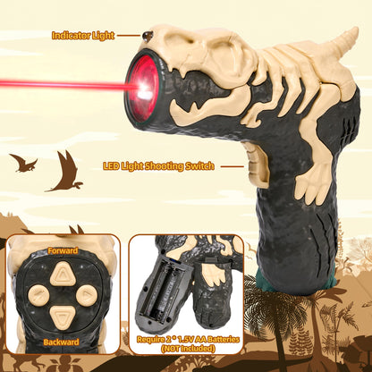 Remote Control Chasing Velociraptor Dinosaur Toy