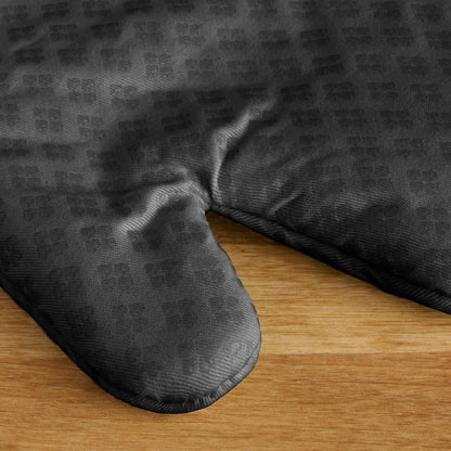 KitchenAid Black Oven Mitt Set, 2-Piece