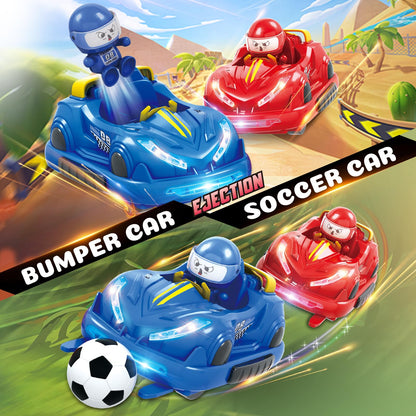 Remote Control Bumper Car Set for Kids