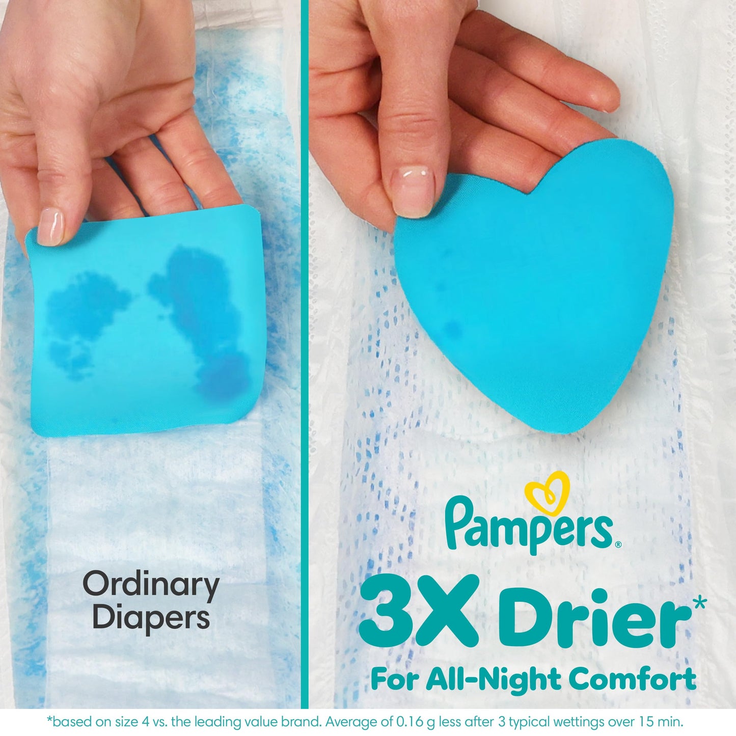 168 Count Pampers Swaddlers Size 3 Diapers