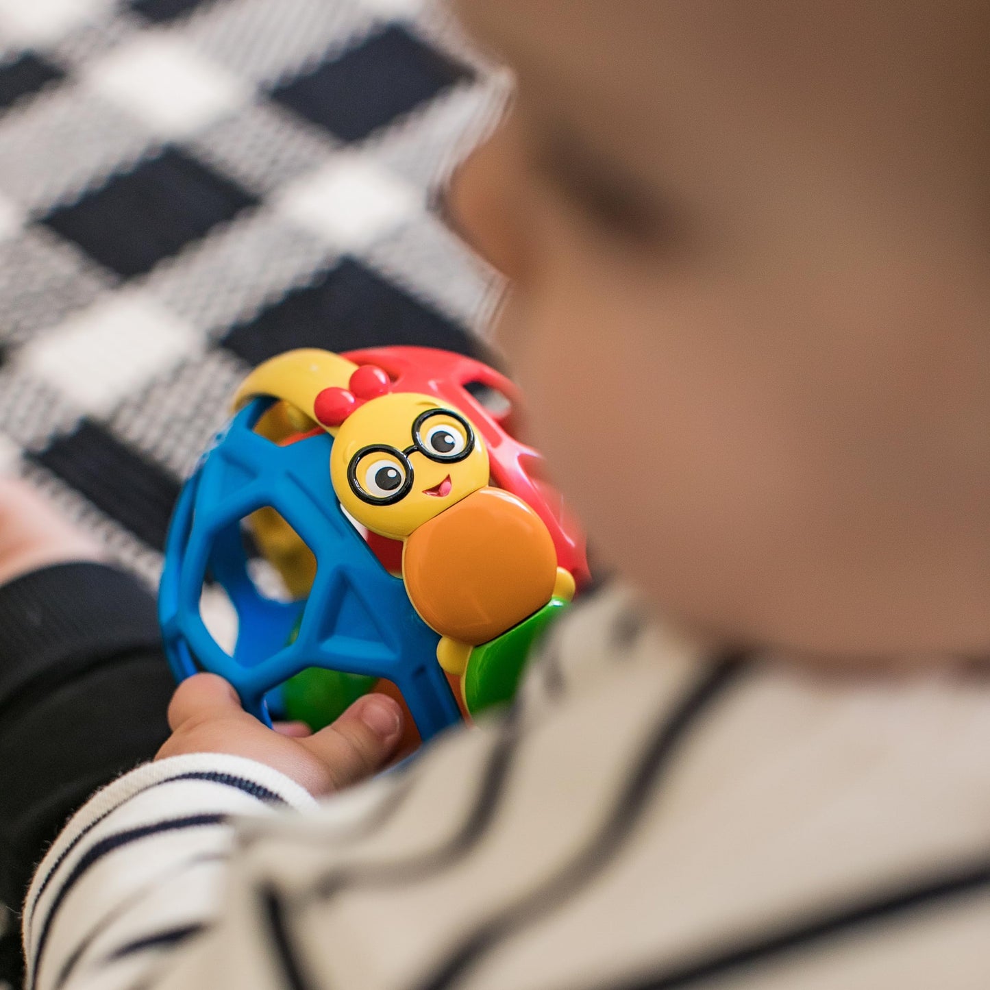 Baby Einstein Bendy Ball Rattle Toy for Infants