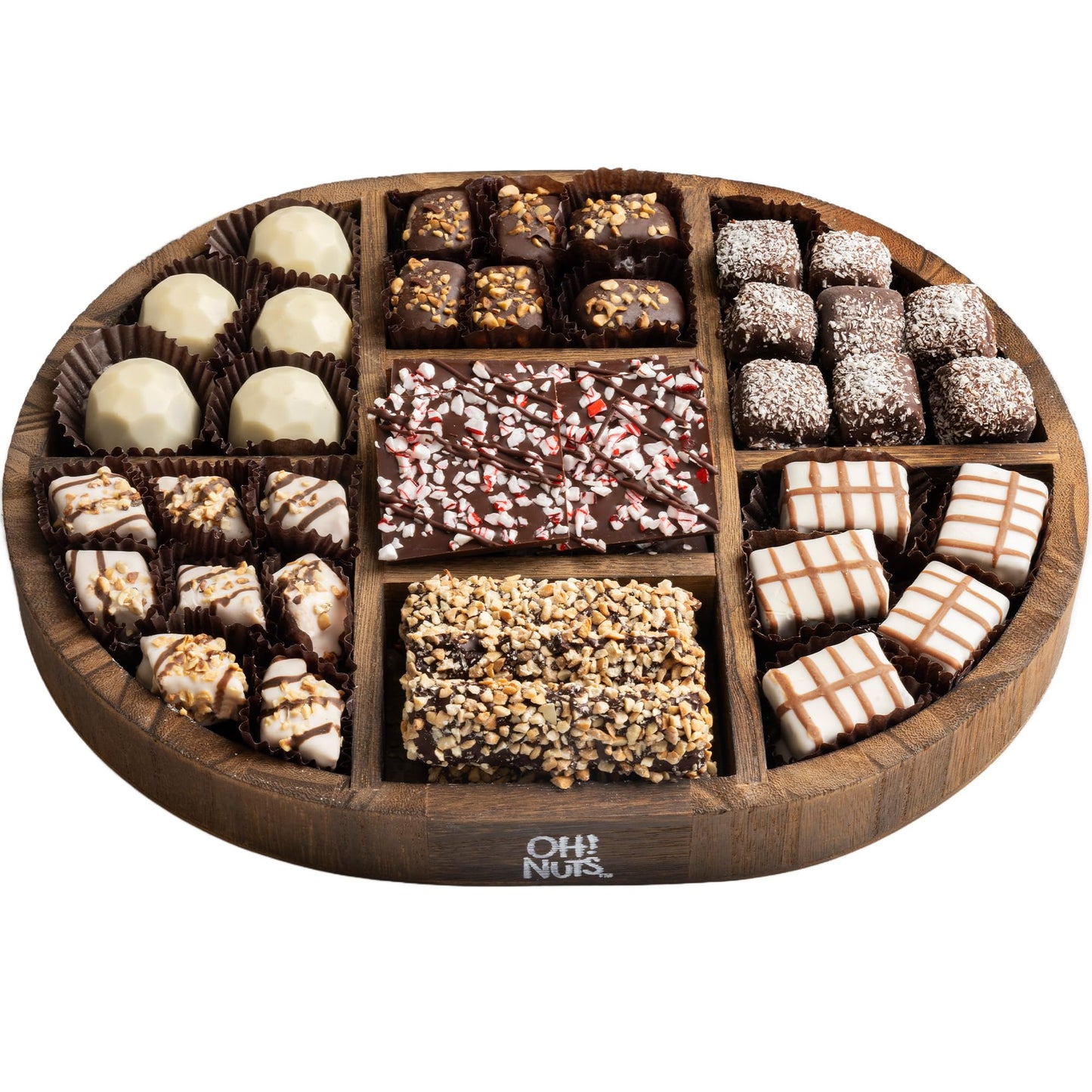 Assorted Chocolate Gift Tray by Oh! Nuts