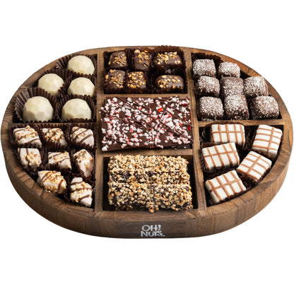 Assorted Chocolate Gift Tray by Oh! Nuts
