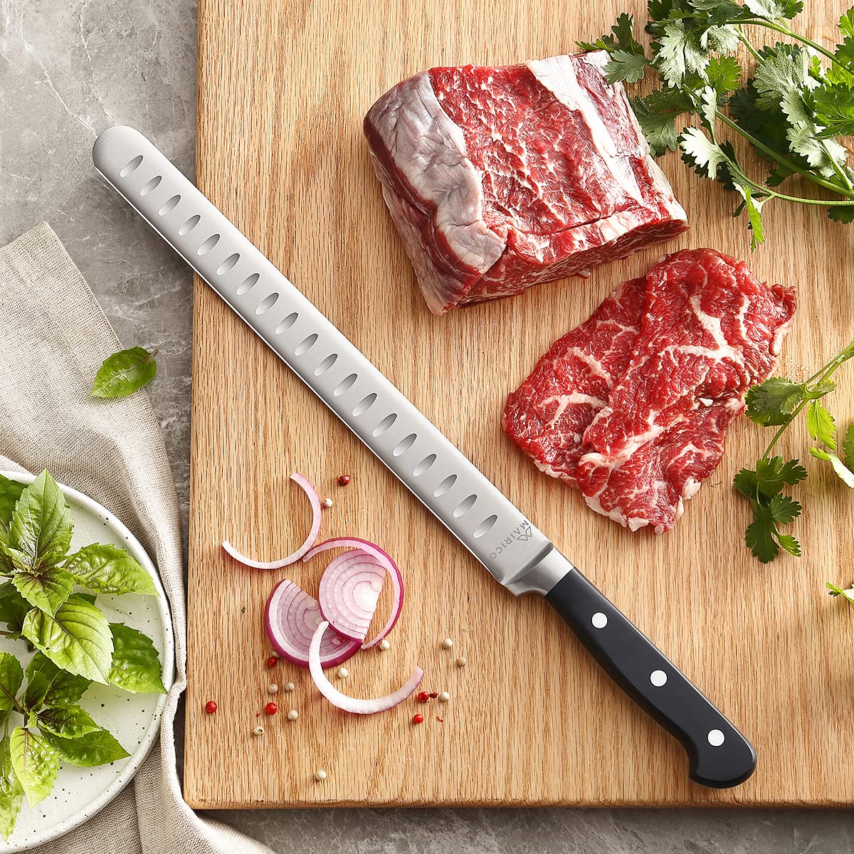 MAIRICO 11-Inch Ultra Sharp Slicing Knife