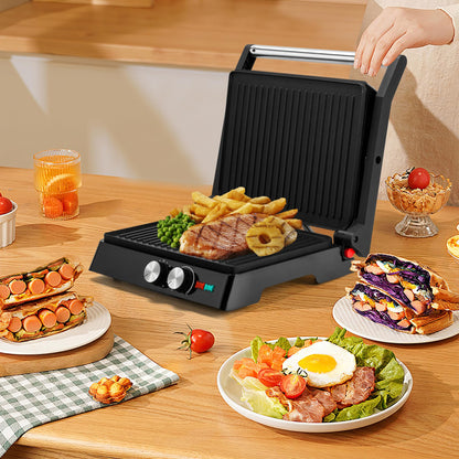 1400W Panini Grill Press by Pukomc