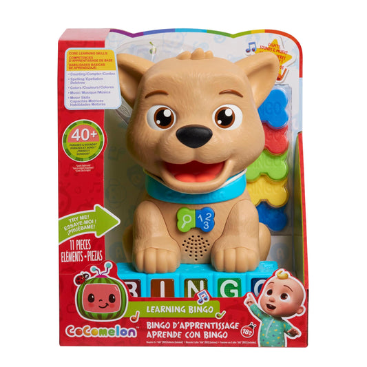 Cocomelon Count & Learn Bingo Game for Kids