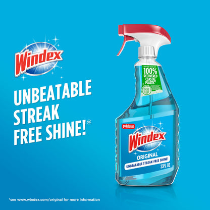 Windex Glass Cleaner Spray, 6 Pack
